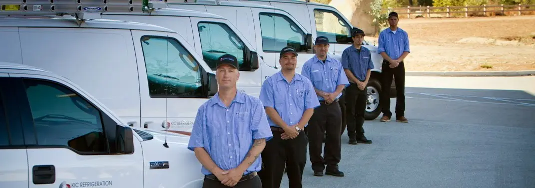 KIC Refrigeration crew ready for Mini Split Repair jobs across Westbrook